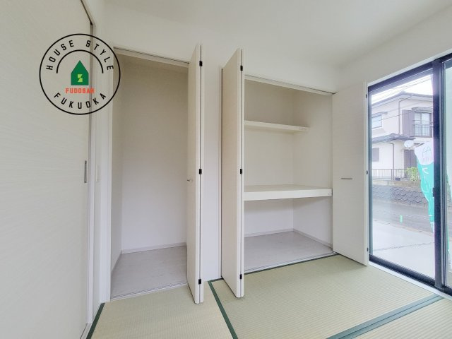 春日市白水ヶ丘2丁目第2-2棟（1号棟）の収納|収納には困りません。