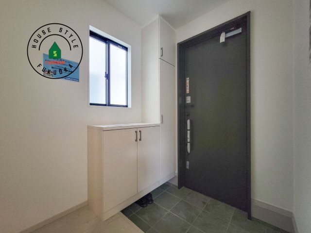 春日市白水ヶ丘2丁目第2-2棟（1号棟）の防犯設備|二重ロックでしっかり防犯対策ができます。