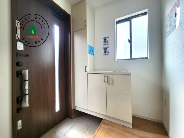 福岡市城南区友丘4丁目第1-3棟（2号棟）の防犯設備|二重ロックでしっかり防犯対策ができます。