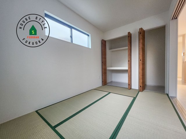 糟屋郡篠栗町和田3丁目第2-2棟（2号棟）の収納|大きなスペースがあり、収納には困りません。