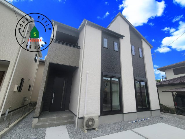 糟屋郡篠栗町和田4丁目第2-3棟（3号棟）の外観|デザイン性のある外観です。