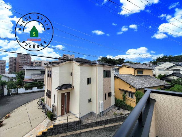 福岡市南区和田2丁目第1-2棟（2号棟）の展望|窓から緑が見える物件も魅力的です。