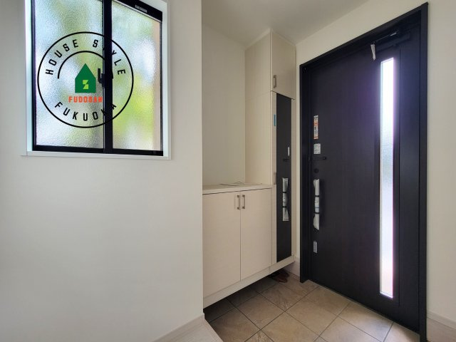 福岡市南区和田2丁目第1-2棟（2号棟）の防犯設備|二重ロックでしっかり防犯対策ができます。