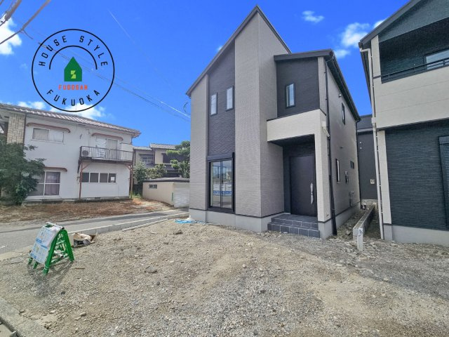 福岡市南区曰佐5丁目第2-4棟（3号棟）の外観|デザイン性のある外観です。