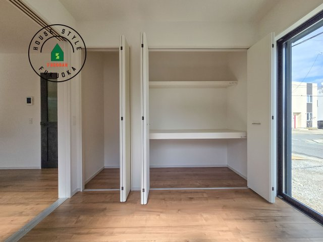 福岡市南区曰佐5丁目第2-4棟（3号棟）の収納|大きなスペースがあり、収納には困りません。