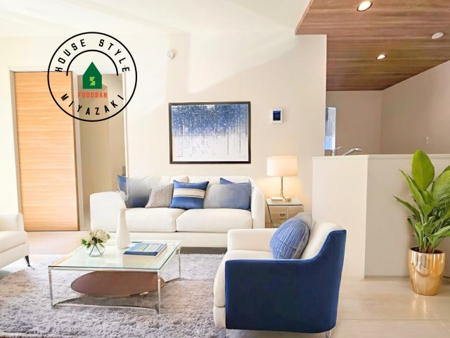 福岡市東区奈多1丁目第1-2棟（1号棟）の居間・リビング|明るく開放的なリビングダイニングは豊かな陽光が注ぎ込み、やすらぎの空間を演出してくれます。ご家族で楽しいひとときをお過ごし下さい。※家具はCGを合成したものです。