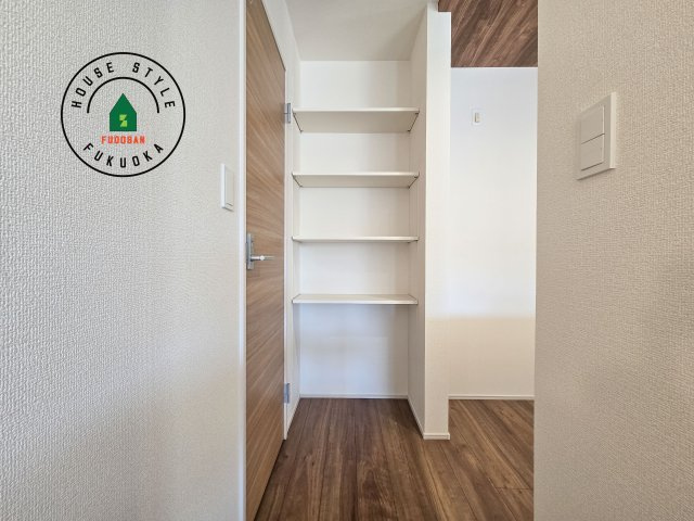 福岡市東区奈多1丁目第1-2棟（2号棟）の収納|収納には困りません。