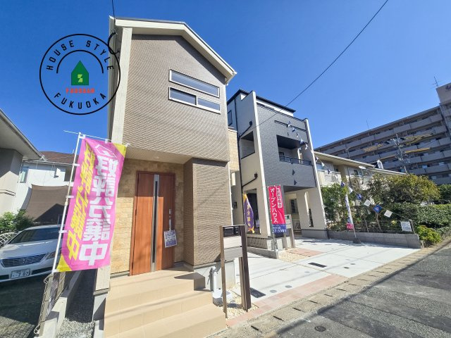福岡市東区奈多1丁目第1-2棟（2号棟）の前面道路含む現地写真|見学の時間などお気軽にお問い合わせ下さい。