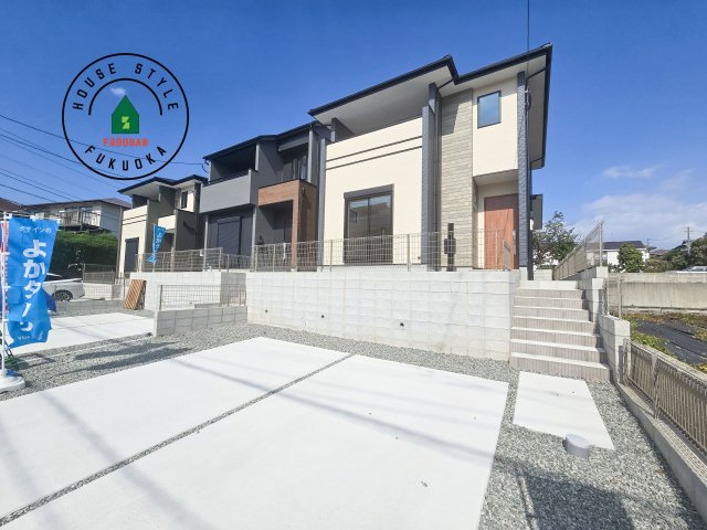 福岡市東区香住ケ丘5丁目第1-3棟（3号棟）の外観|デザイン性のある外観です。