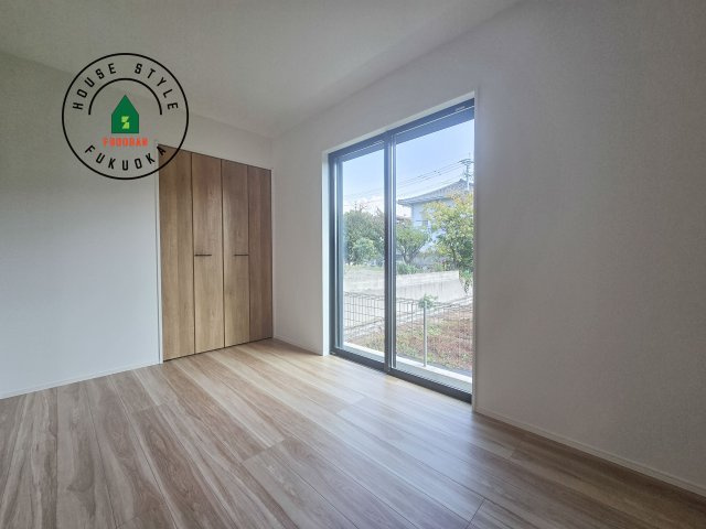 福岡市東区香住ケ丘5丁目第1-3棟（3号棟）の和室|将来的に、琉球畳を引きまして和室風にすることも可能です。