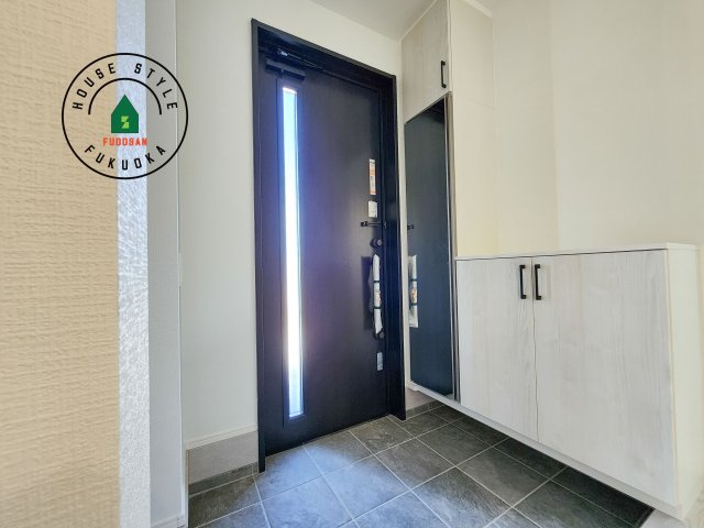 糟屋郡志免町大字吉原第3-1棟（1号棟）の防犯設備|二重ロックでしっかり防犯対策ができます。