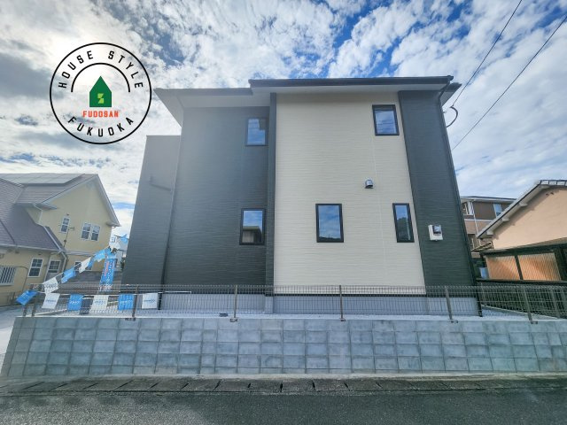 糟屋郡須恵町大字須恵第21-1棟（1号棟）の外観|デザイン性のある外観です。