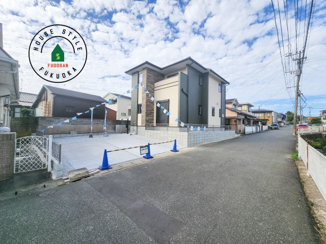 糟屋郡須恵町大字須恵第21-1棟（1号棟）の前面道路含む現地写真|見学の時間などお気軽にお問い合わせ下さい。