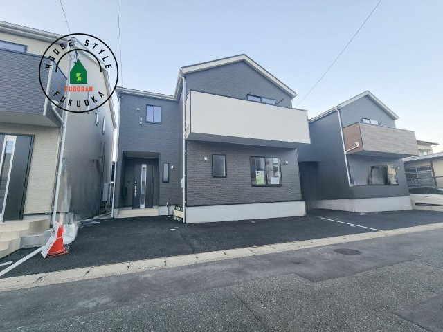 福岡市南区曰佐3丁目第2-3棟（2号棟）の外観|デザイン性のある外観です。