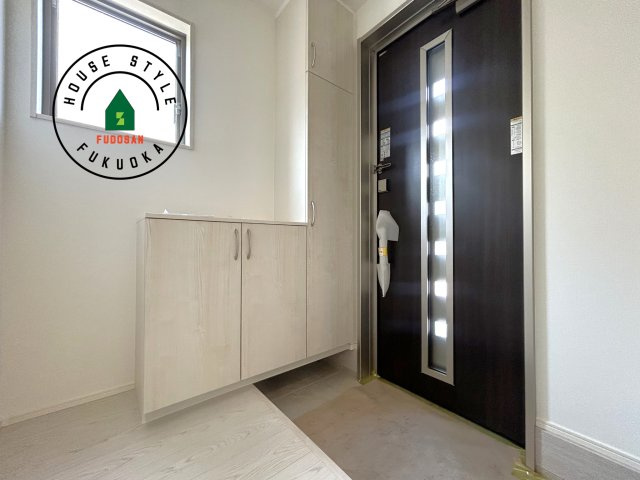 福岡市城南区西片江2丁目第1-2棟（1号棟）の防犯設備|二重ロックでしっかり防犯対策ができます。