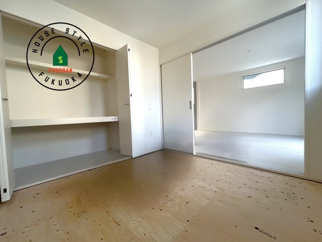 福岡市城南区西片江2丁目第1-2棟（1号棟）の内観：施工例|柔らかい畳が心地よい和室