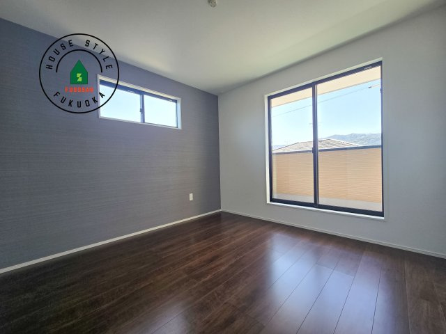 大野城市南ヶ丘6丁目第3-4棟（2号棟）の寝室|主寝室には収納力に優れたクローゼットがありますので、お部屋もすっきり片付きます。