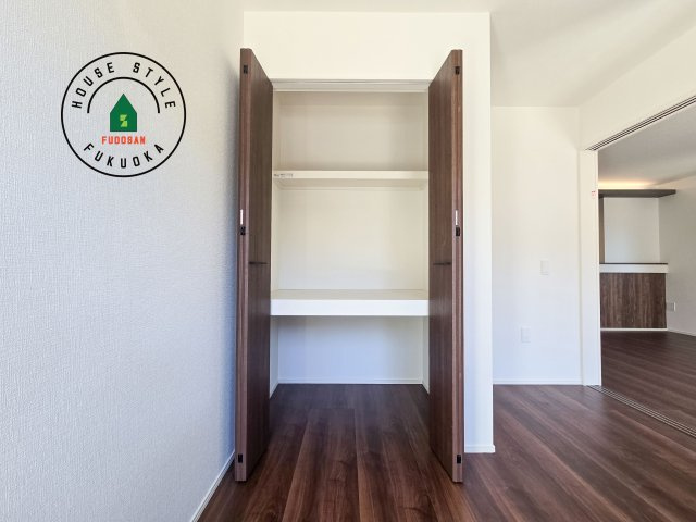 大野城市南ヶ丘6丁目第3-4棟（2号棟）の収納|大きなスペースがあり、収納には困りません。