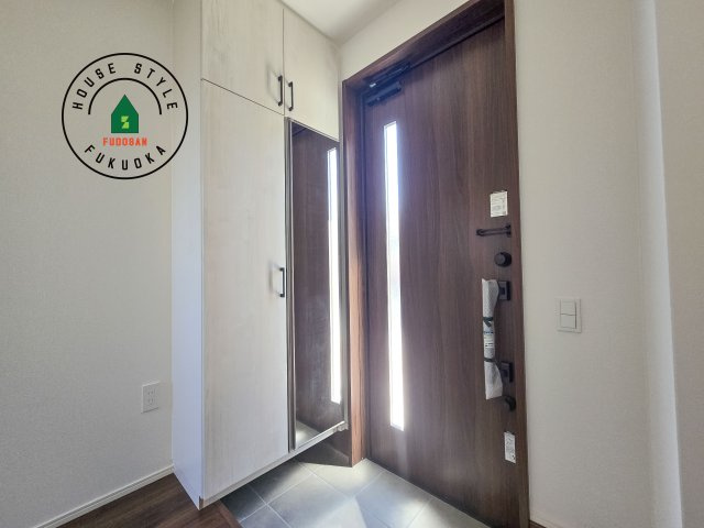 大野城市南ヶ丘6丁目第3-4棟（2号棟）の防犯設備|二重ロックでしっかり防犯対策ができます。