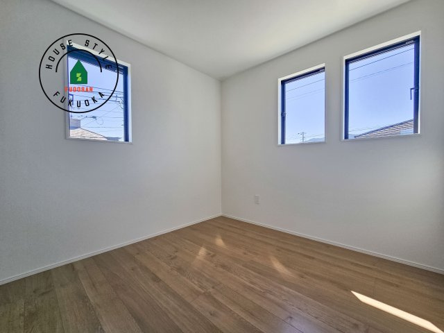 大野城市南ヶ丘6丁目第3-4棟（3号棟）の洋室|落ち着いた色調の洋室です。