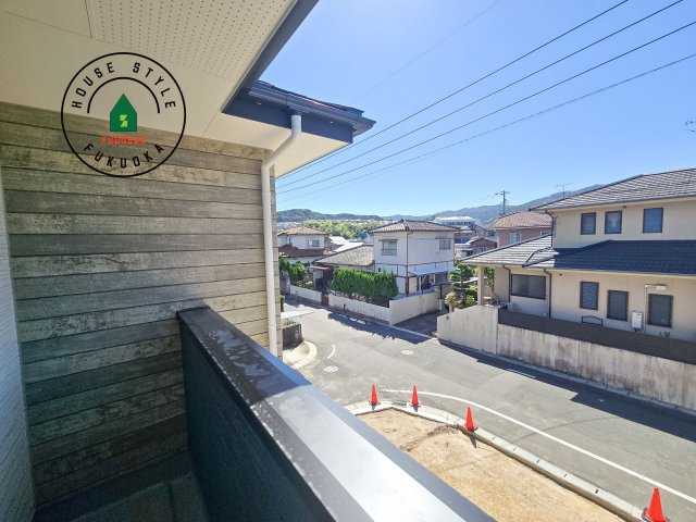 大野城市南ヶ丘6丁目第3-4棟（3号棟）の展望|窓から緑が見える物件も魅力的です。