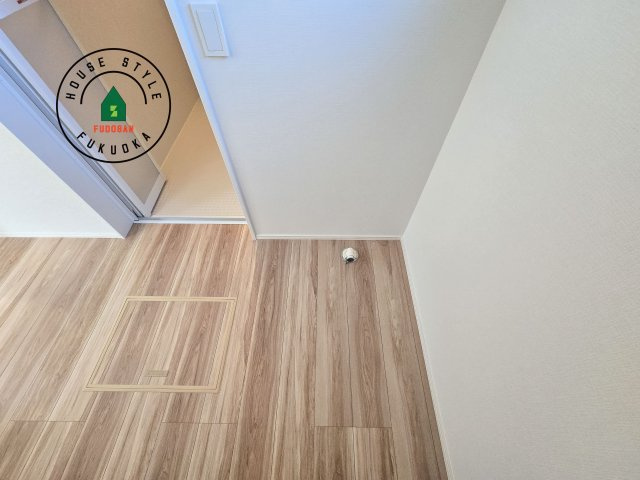 大野城市南ヶ丘6丁目第3-4棟（3号棟）のランドリースペース|ランドリースペースとなります。広々して有効的にご使用できます。 