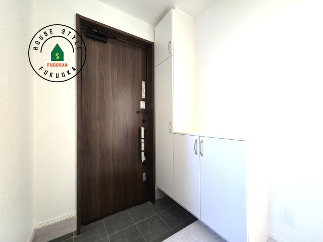 福津市津屋崎8丁目第1-3棟(3号棟）の防犯設備|二重ロックでしっかり防犯対策ができます。