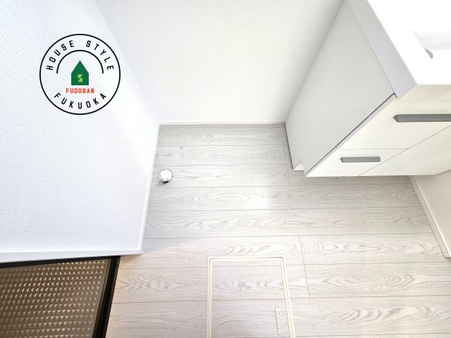 福津市津屋崎8丁目第1-3棟(3号棟）のランドリースペース|ランドリースペースとなります。広々して有効的にご使用できます。 