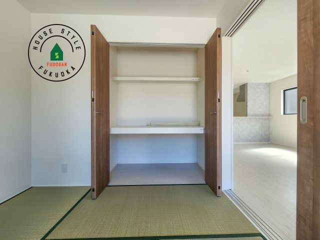 福津市津屋崎1丁目第4-2棟（1号棟）の収納|大きなスペースがあり、収納には困りません。