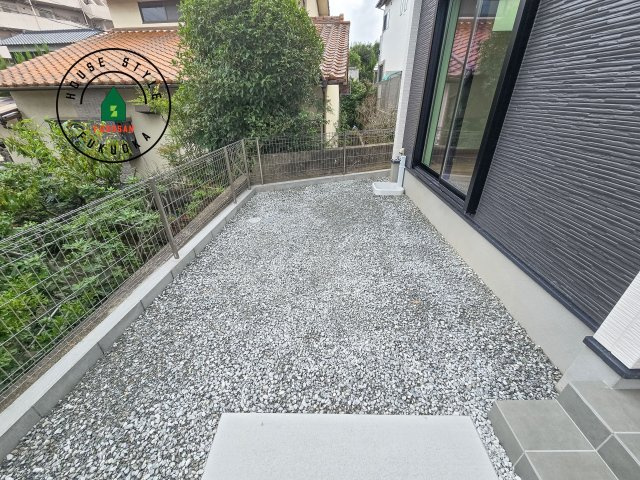 春日市須玖南6丁目第2-2棟(1号棟)の庭|お庭で自由な時間を過ごせます。