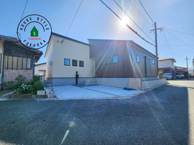 糸島市板持第1-1棟(1号棟)の前面道路含む現地写真|見学の時間などお気軽にお問い合わせ下さい。