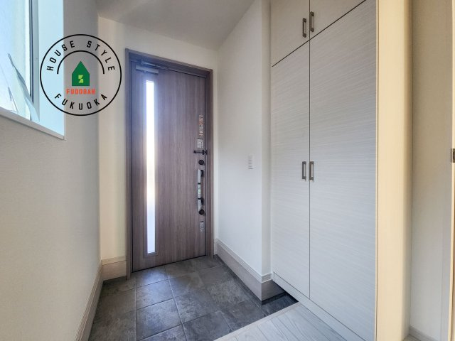 福岡市早良区干隈5丁目第1-3棟（3号棟）の防犯設備|二重ロックでしっかり防犯対策ができます。