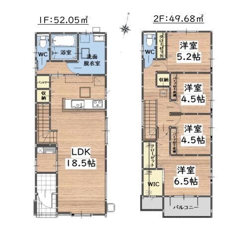福岡市南区寺塚1丁目第1-3棟（3号棟）の区画図|配置図（3号棟）