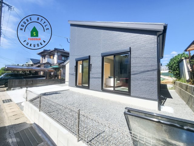 糟屋郡宇美町平和2丁目第4-1棟（1号棟）の前面道路含む現地写真|見学の時間などお気軽にお問い合わせ下さい。