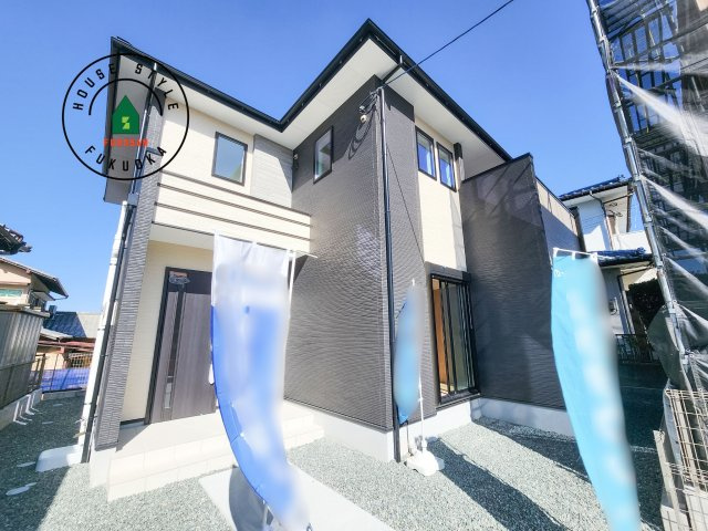 那珂川市片縄北5丁目第2-1棟（1号棟）の外観|デザイン性のある外観です。