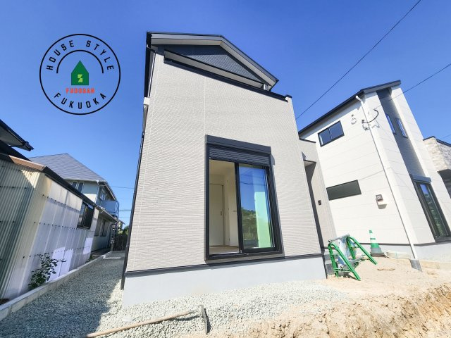 福岡市東区美和台4丁目第2-2棟（1号棟）の外観|デザイン性のある外観です。