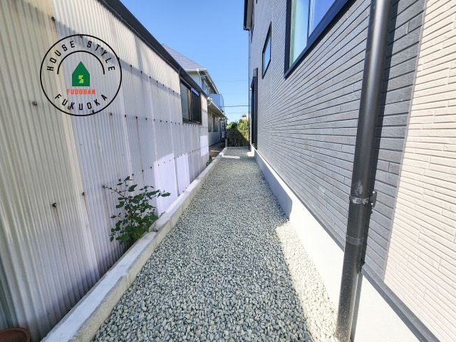 福岡市東区美和台4丁目第2-2棟（1号棟）の庭|お庭で自由な時間を過ごせます。