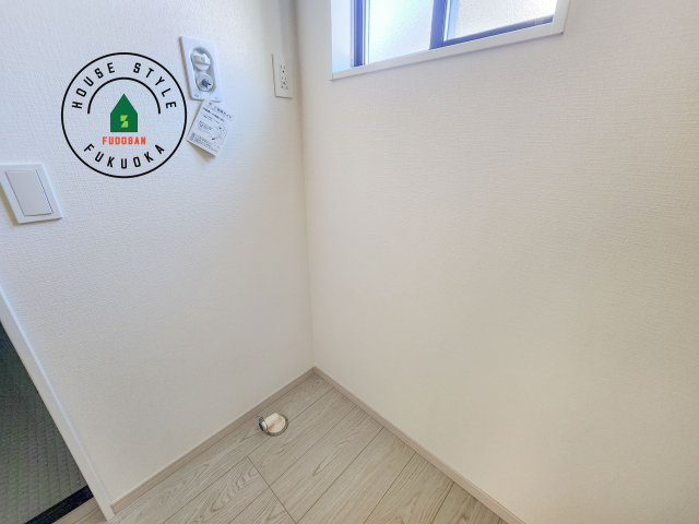 福岡市東区美和台4丁目第2-2棟（1号棟）のランドリースペース|ランドリースペースとなります。広々して有効的にご使用できます。 