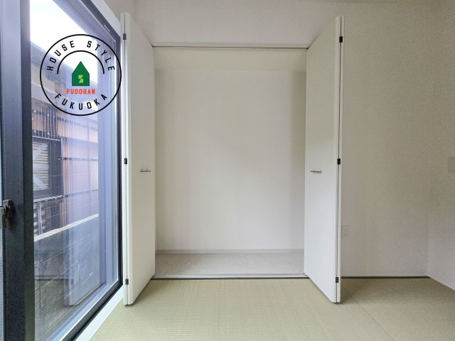 福岡市南区弥永2丁目第2-2棟（1号棟）の収納|大きなスペースがあり、収納には困りません。