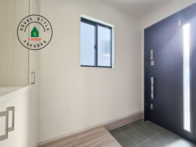 福岡市南区皿山4丁目第3-2棟（1号棟）の防犯設備|二重ロックでしっかり防犯対策ができます。