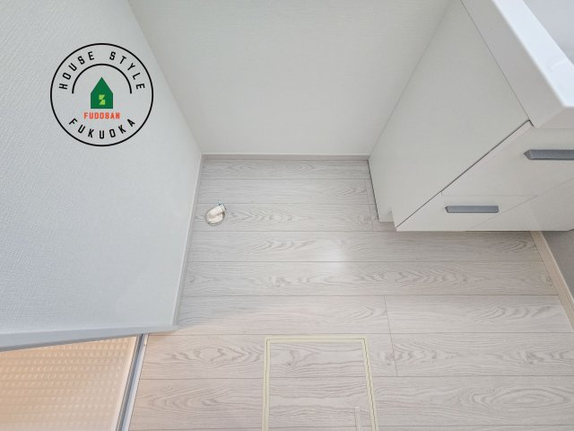 福岡市南区皿山4丁目第3-2棟（2号棟）のランドリースペース|ランドリースペースとなります。広々して有効的にご使用できます。 