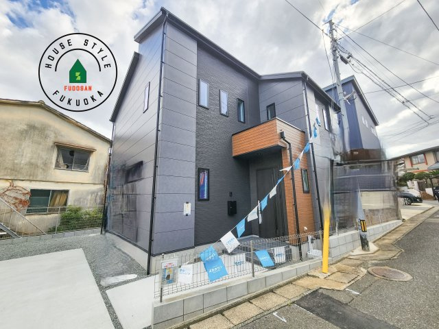 福岡市城南区友丘5丁目第1-1棟（1号棟）の外観|デザイン性のある外観です。