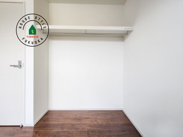 福岡市城南区友丘5丁目第1-1棟（1号棟）の収納|大きなスペースがあり、収納には困りません。