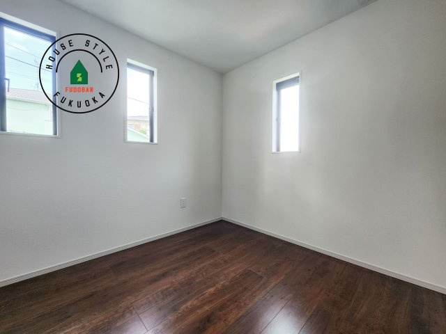 福岡市城南区友丘5丁目第1-1棟（1号棟）の和室|将来的に、琉球畳を引きまして和室風にすることも可能です。