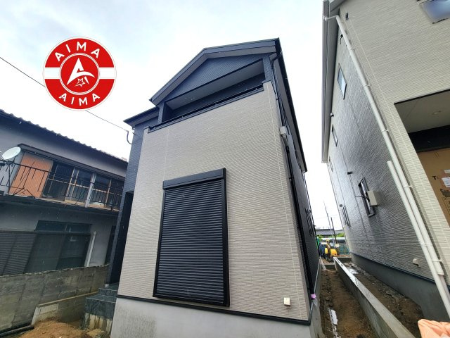 糸島市前原中央3丁目第1-3棟（1号棟）の外観|デザイン性のある外観です。