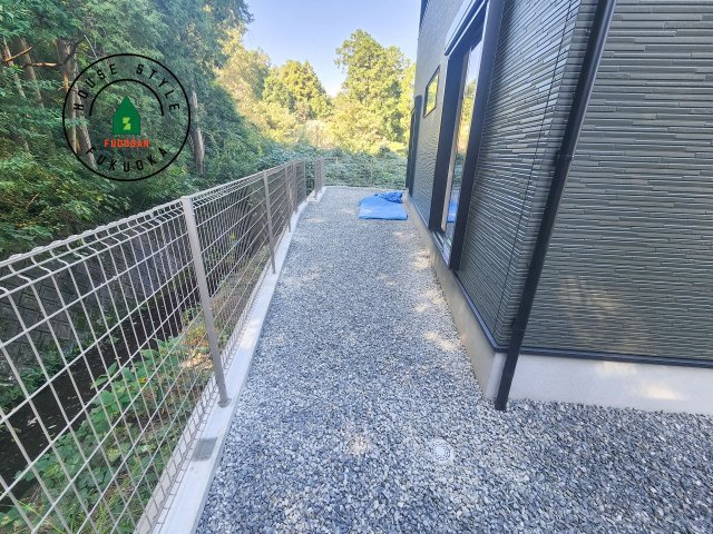 糟屋郡篠栗町中央6丁目第3-1棟（1号棟）の庭|お庭で自由な時間を過ごせます。