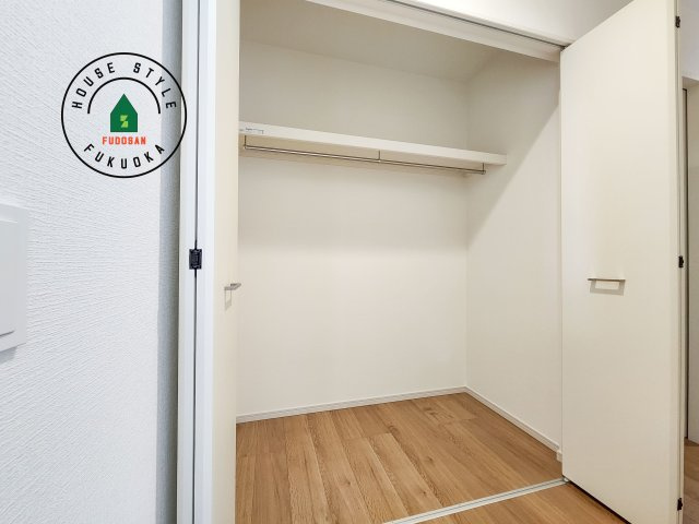 春日市弥生7丁目第1-3棟(2号棟)の収納|大きなスペースがあり、収納には困りません。