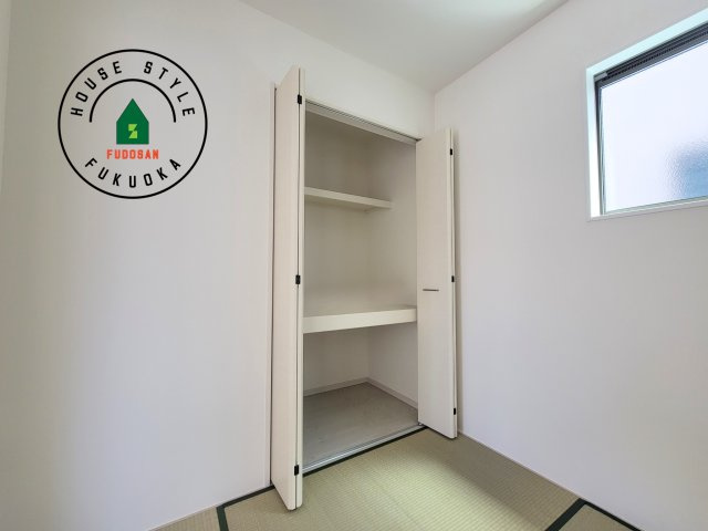 春日市松ヶ丘3丁目第1-2棟(1号棟)の収納|収納には困りません。