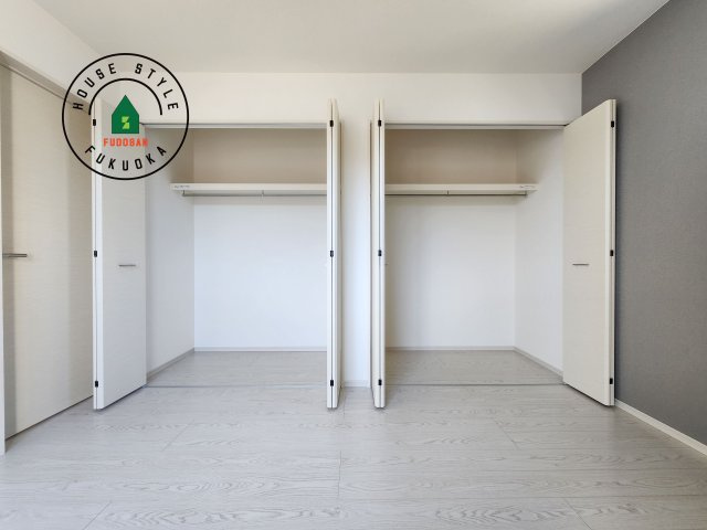 福岡市城南区友丘6丁目第3-4棟（1号棟）の収納|大きなスペースがあり、収納には困りません。