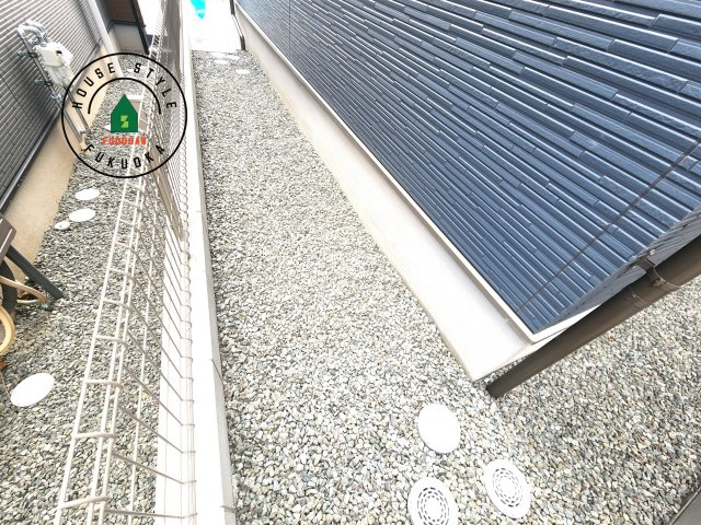 福岡市城南区友丘6丁目第3-4棟（2号棟）の庭|お庭で自由な時間を過ごせます。